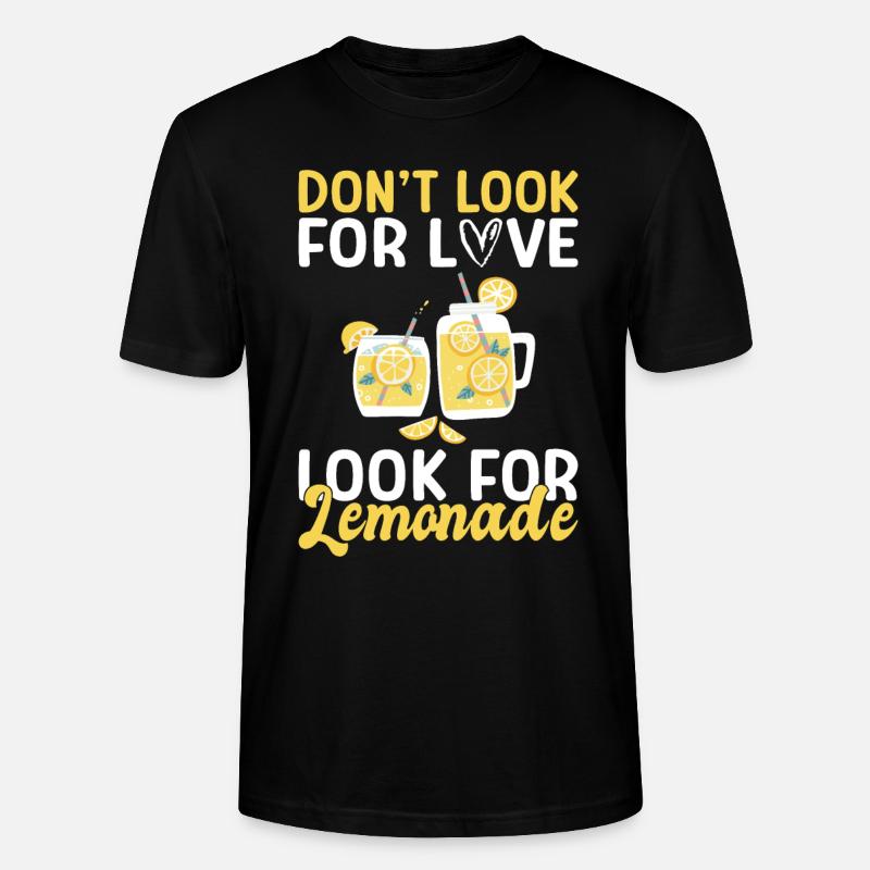 Limonade Geschenkideen - Stanley/Stella Unisex Bio-T-Shirt CRAFTER - Schwarz