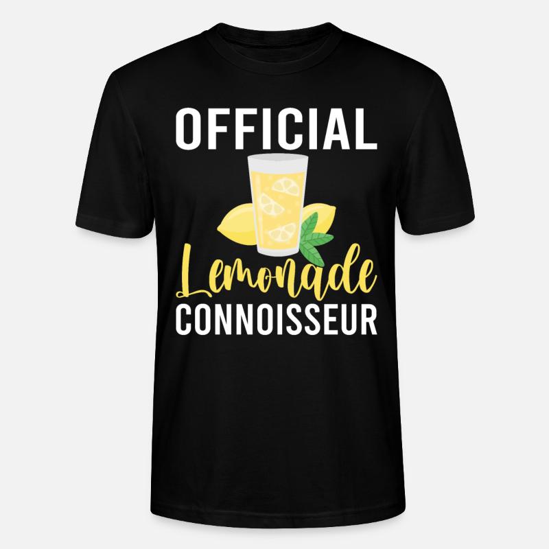 Limonade Geschenkideen - Stanley/Stella Unisex Bio-T-Shirt CRAFTER - Schwarz