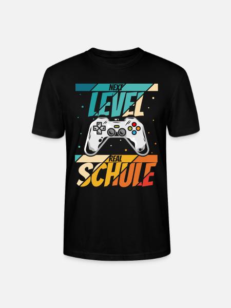 NEXT LEVEL REALSCHULE - neue Schule Abenteuer Cont - Stanley/Stella Unisex Bio-T-Shirt CRAFTER - Schwarz