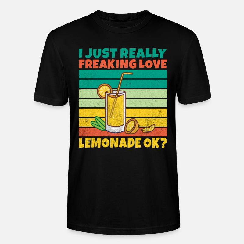 Limonade Geschenkideen - Stanley/Stella Unisex Bio-T-Shirt CRAFTER - Schwarz