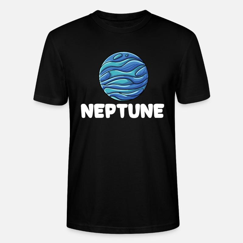 Neptune - Stanley/Stella Unisex Bio-T-Shirt CRAFTER - Schwarz