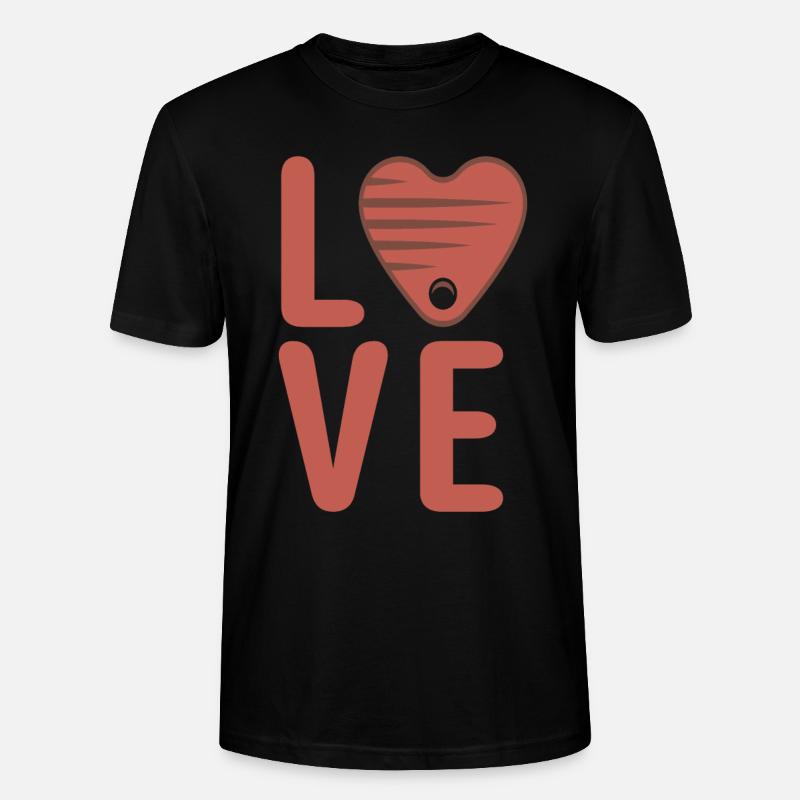 Steak Lover Steak Geschenk - Stanley/Stella Unisex Bio-T-Shirt CRAFTER - Schwarz