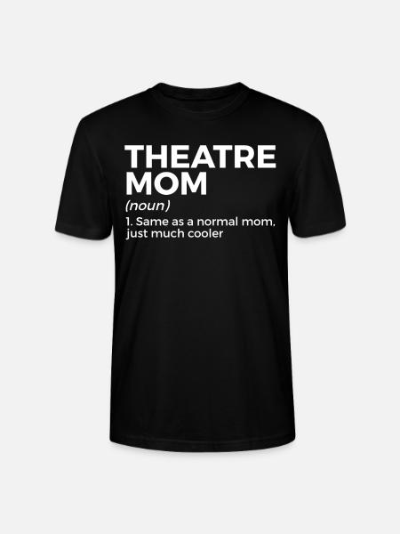 Acteurs de théâtre - T-shirt bio CRAFTER Stanley Stella Unisexe - noir