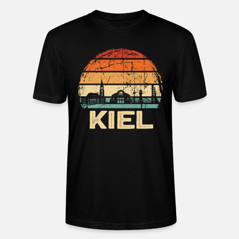 Kiel - Stanley/Stella Unisex Bio-T-Shirt CRAFTER - Schwarz