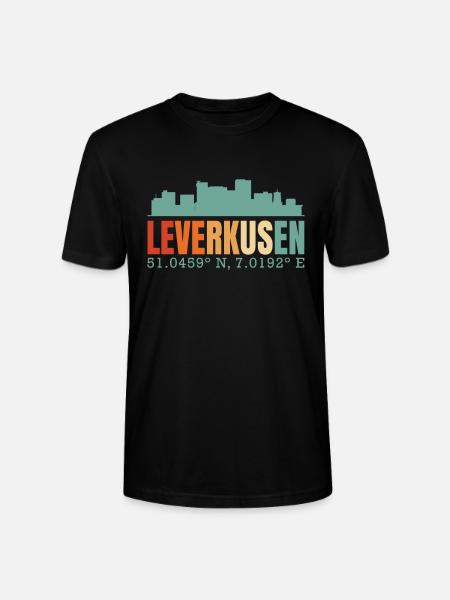 Leverkusen - Stanley/Stella Unisex Bio-T-Shirt CRAFTER - Schwarz