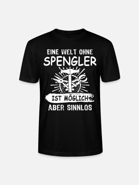 Spengler Bauspengler Karrosseriespengler - Stanley/Stella Unisex Bio-T-Shirt CRAFTER - Schwarz