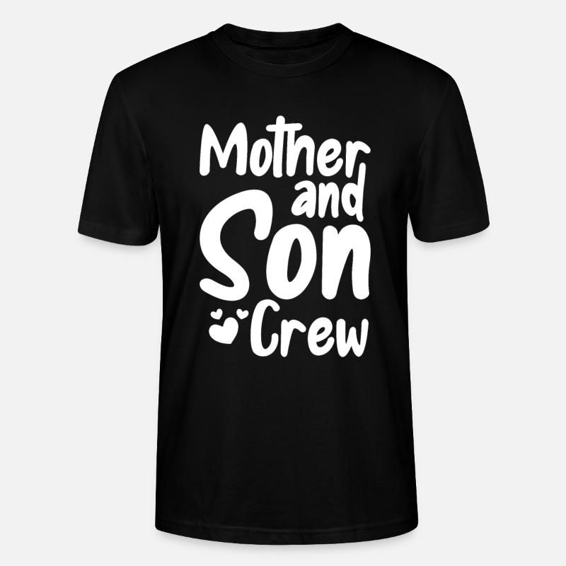 Mama Mutter Sohn - Stanley/Stella Unisex Bio-T-Shirt CRAFTER - Schwarz