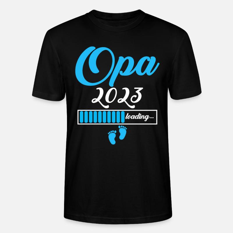 Opa 2023 - Stanley/Stella Unisex Bio-T-Shirt CRAFTER - Schwarz