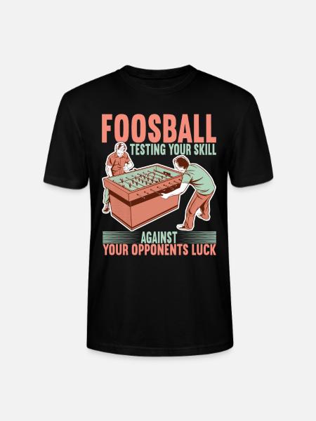 Foosball table football - Stanley/Stella CRAFTER Unisex Organic T-Shirt - black