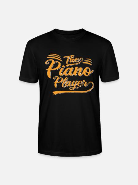 Le pianiste - T-shirt bio CRAFTER Stanley Stella Unisexe - noir