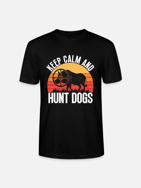 Schweinejagd Jäger Schweinejagd - Stanley/Stella Unisex Bio-T-Shirt CRAFTER - Schwarz