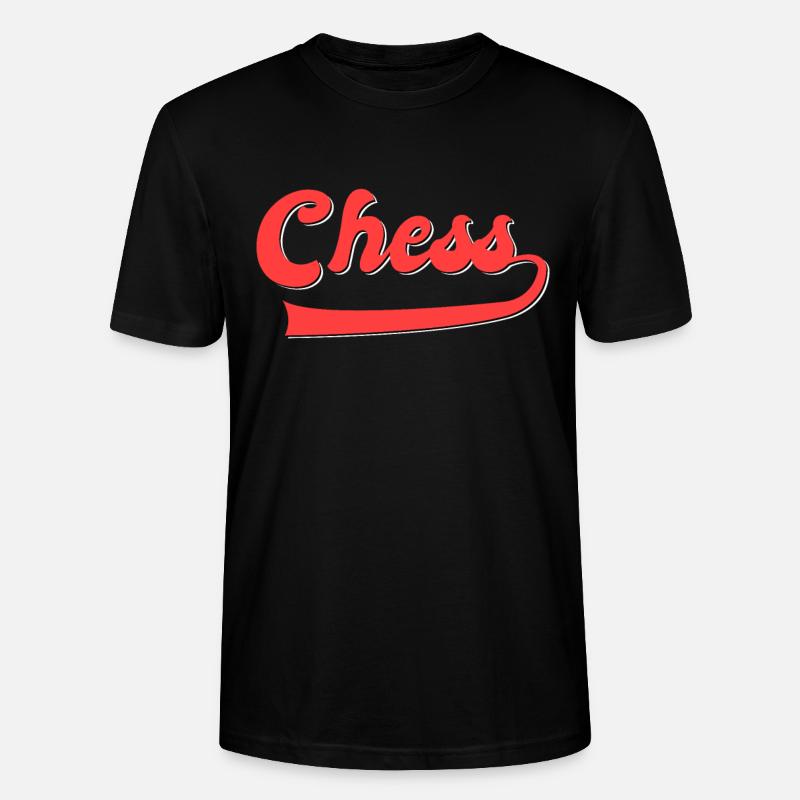 Schach - Stanley/Stella Unisex Bio-T-Shirt CRAFTER - Schwarz