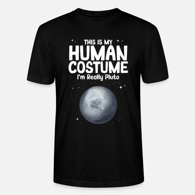 Pluto - Stanley/Stella Unisex Bio-T-Shirt CRAFTER - Schwarz