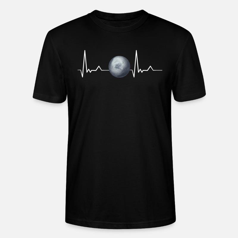 Pluto - Stanley/Stella Unisex Bio-T-Shirt CRAFTER - Schwarz