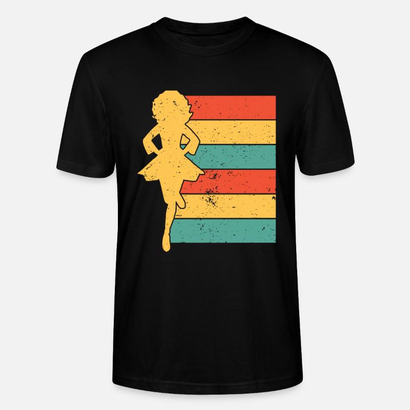 Irish Dance St. Patrick's Dance - Stanley/Stella CRAFTER Unisex Organic T-Shirt - black