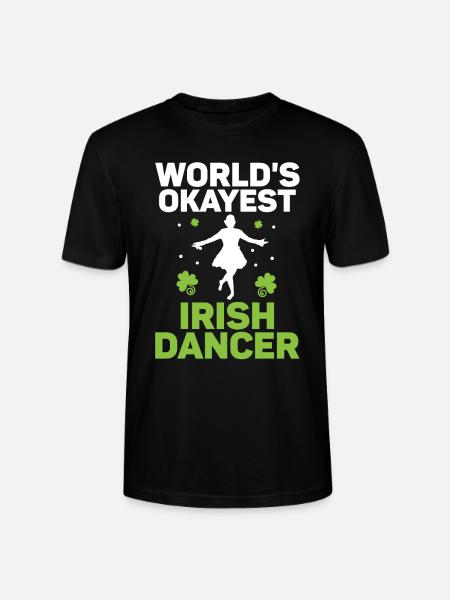 Irish Dance St. Patrick's Dance - Stanley/Stella CRAFTER Unisex Organic T-Shirt - black