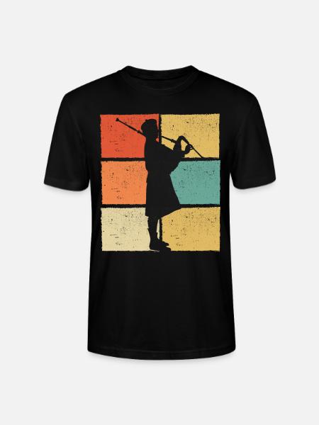 Bagpipes Bagpipes Bagpipe - Stanley/Stella CRAFTER Unisex Organic T-Shirt - black