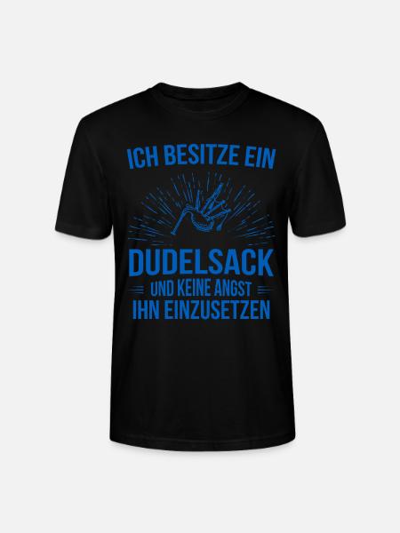 Dudelsack Dudelsackspieler Sackpfeife - Stanley/Stella Unisex Bio-T-Shirt CRAFTER - Schwarz