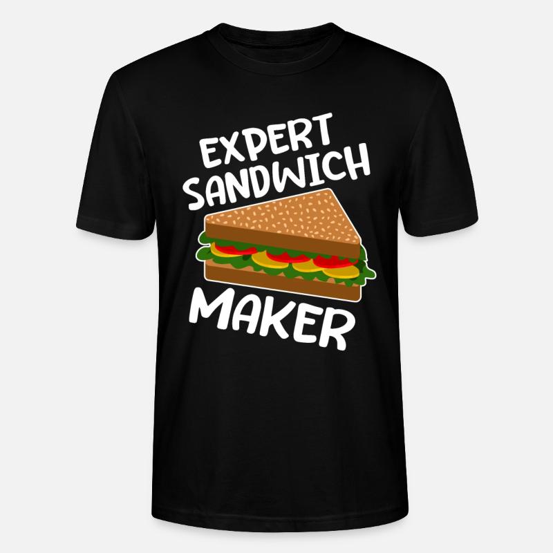 Expert Sandwich Maker 2 - Stanley/Stella Unisex Bio-T-Shirt CRAFTER - Schwarz