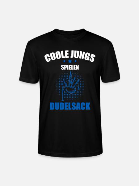Dudelsack Dudelsackspieler Sackpfeife - Stanley/Stella Unisex Bio-T-Shirt CRAFTER - Schwarz