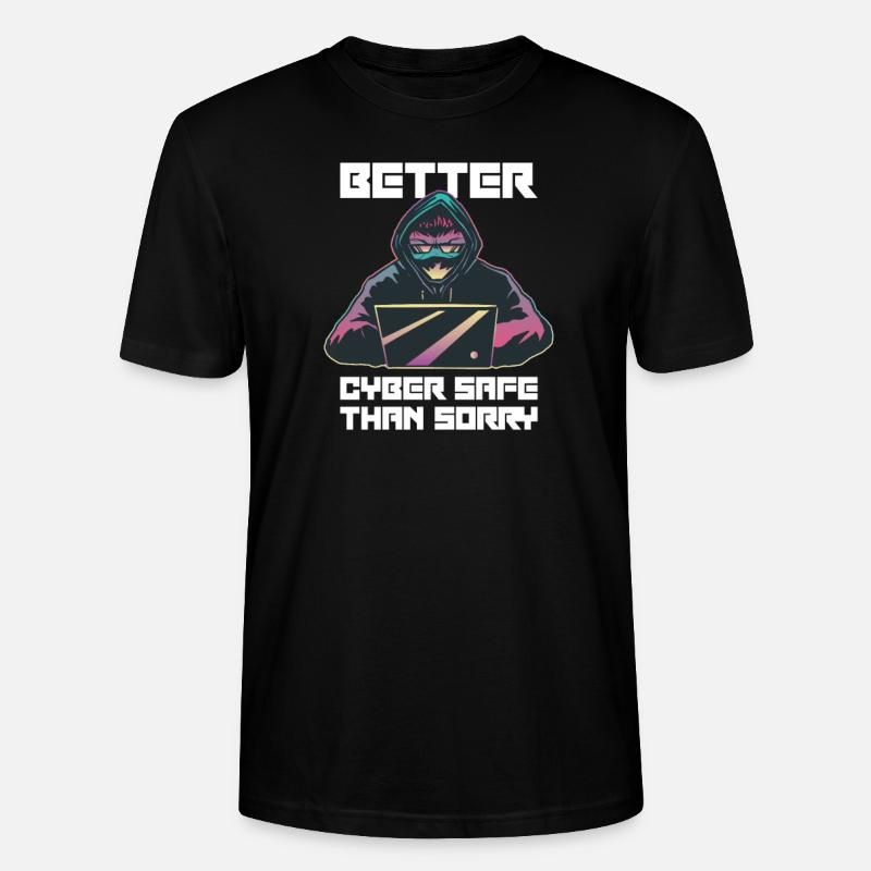 Hacker Programmeur Développeur Informatique - T-shirt bio CRAFTER Stanley Stella Unisexe - noir