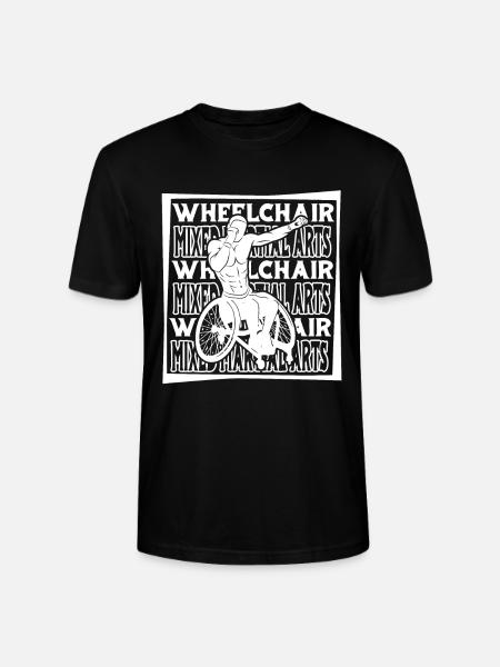 Mixed Martial Arts Rollstuhl - Stanley/Stella Unisex Bio-T-Shirt CRAFTER - Schwarz