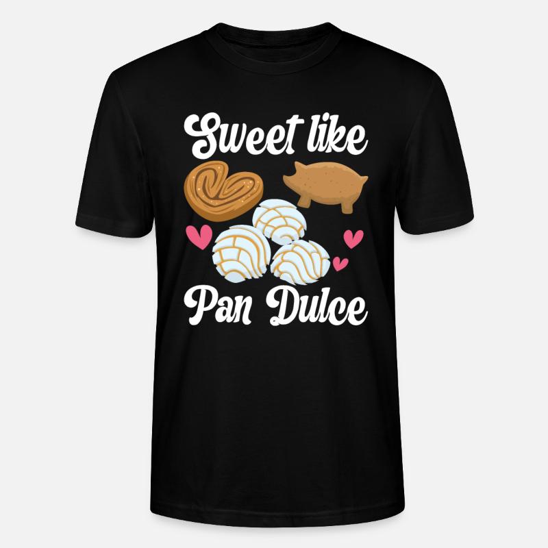 Conchas Pan Dulce Latina Spanisch - Stanley/Stella Unisex Bio-T-Shirt CRAFTER - Schwarz