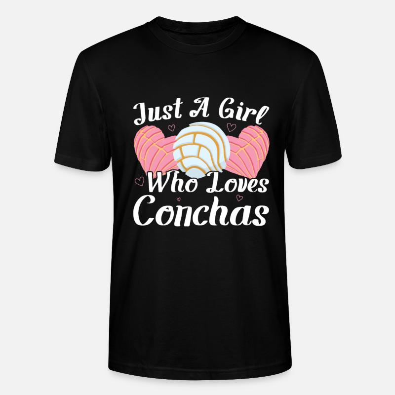 Conchas Pan Dulce Latina Spanisch - Stanley/Stella Unisex Bio-T-Shirt CRAFTER - Schwarz