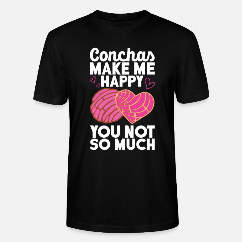 Conchas Pan Dulce Latina Spanisch - Stanley/Stella Unisex Bio-T-Shirt CRAFTER - Schwarz