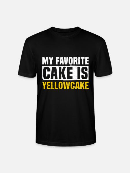 Yellowcake Atomenergie Atomkraft Nuklear - Stanley/Stella Unisex Bio-T-Shirt CRAFTER - Schwarz