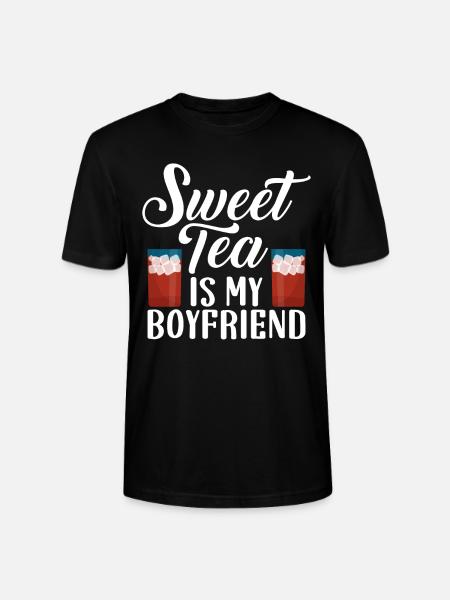 Süßer Tee Liebhaber Geschenke - Stanley/Stella Unisex Bio-T-Shirt CRAFTER - Schwarz