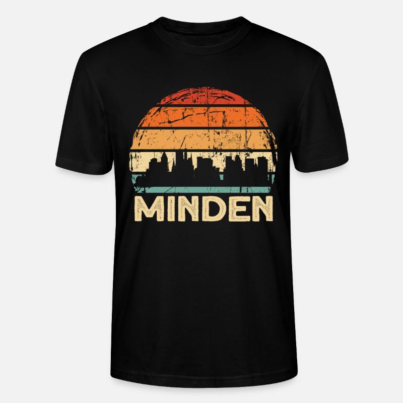Minden - Stanley/Stella Unisex Bio-T-Shirt CRAFTER - Schwarz