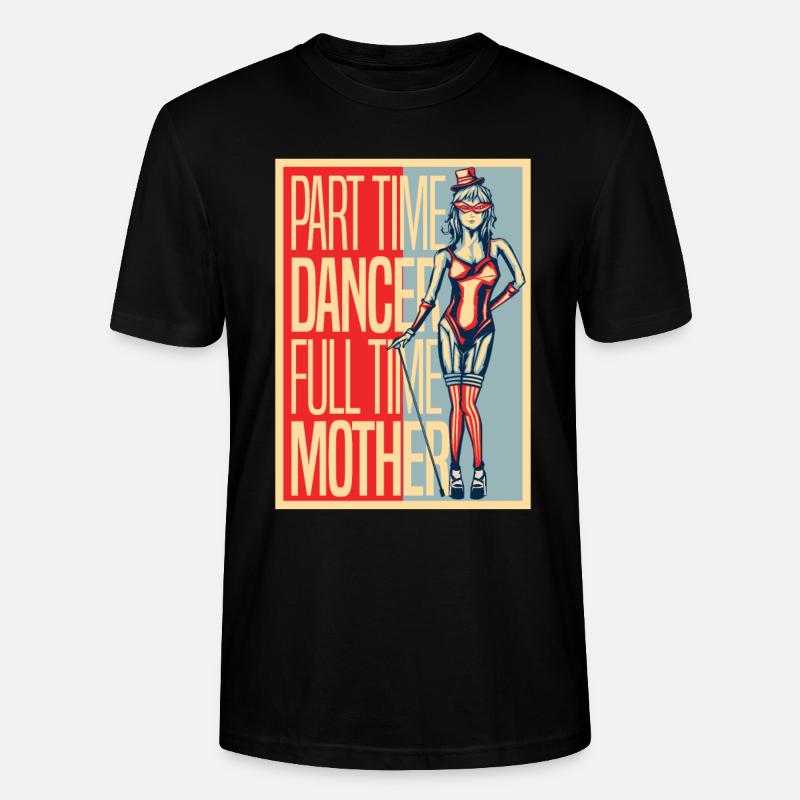 Mom Mutter Mutter Tanz Mutter - Stanley/Stella Unisex Bio-T-Shirt CRAFTER - Schwarz