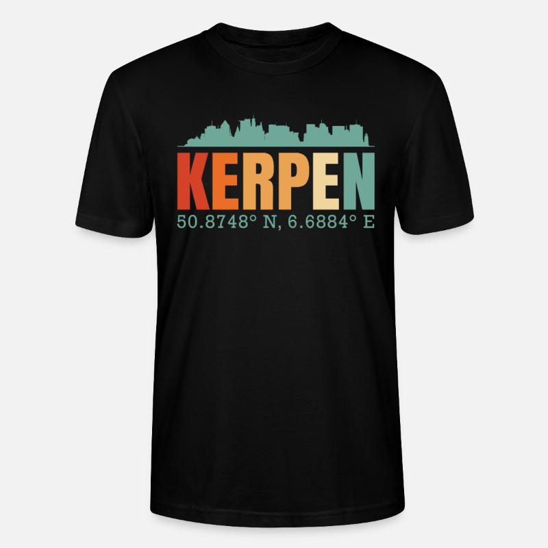 Kerpen - Stanley/Stella Unisex Bio-T-Shirt CRAFTER - Schwarz