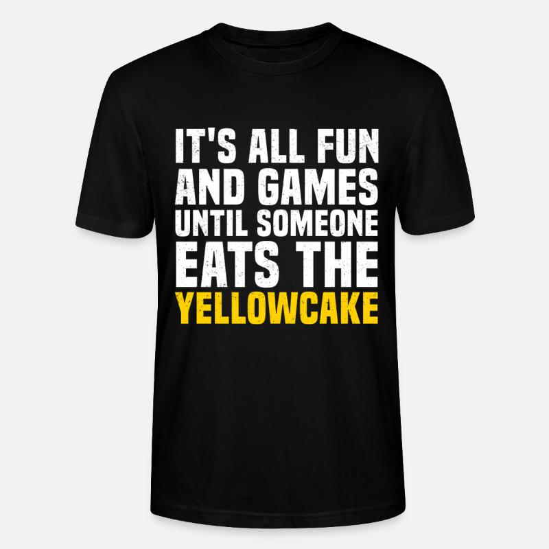 Yellowcake Atomenergie Nuklear Atomkraft - Stanley/Stella Unisex Bio-T-Shirt CRAFTER - Schwarz