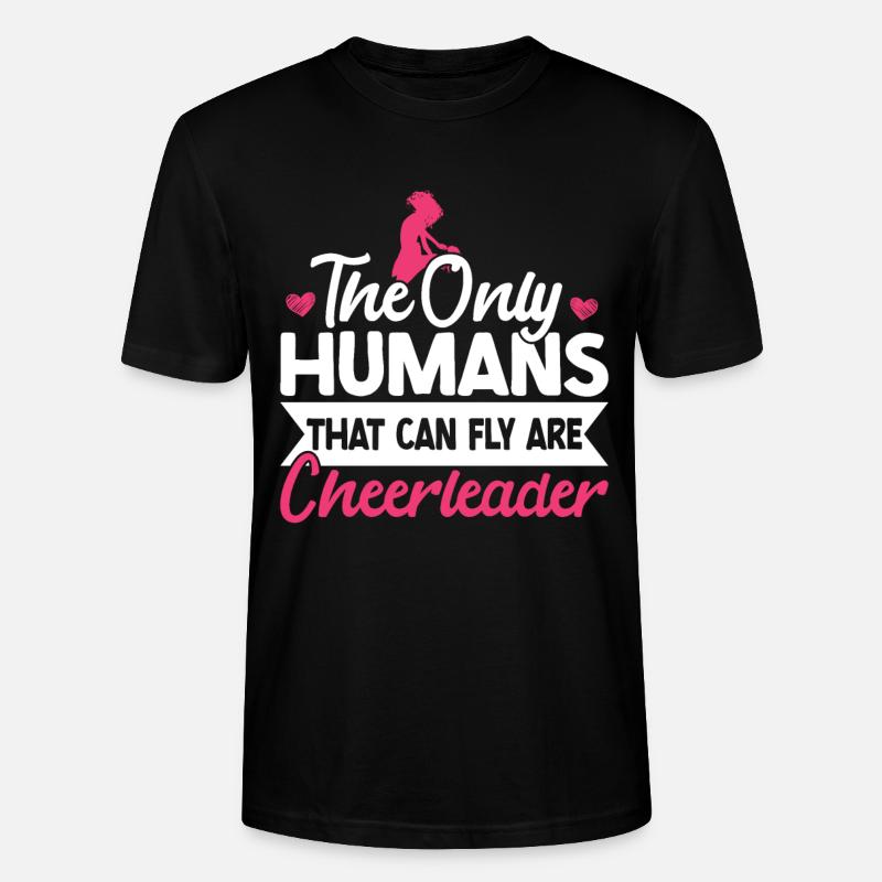 Cheerleader - Stanley/Stella Unisex Bio-T-Shirt CRAFTER - Schwarz