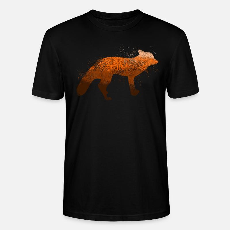 Fuchs - Stanley/Stella Unisex Bio-T-Shirt CRAFTER - Schwarz