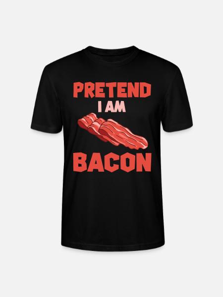 Drôle de cadeau au bacon - T-shirt bio CRAFTER Stanley Stella Unisexe - noir