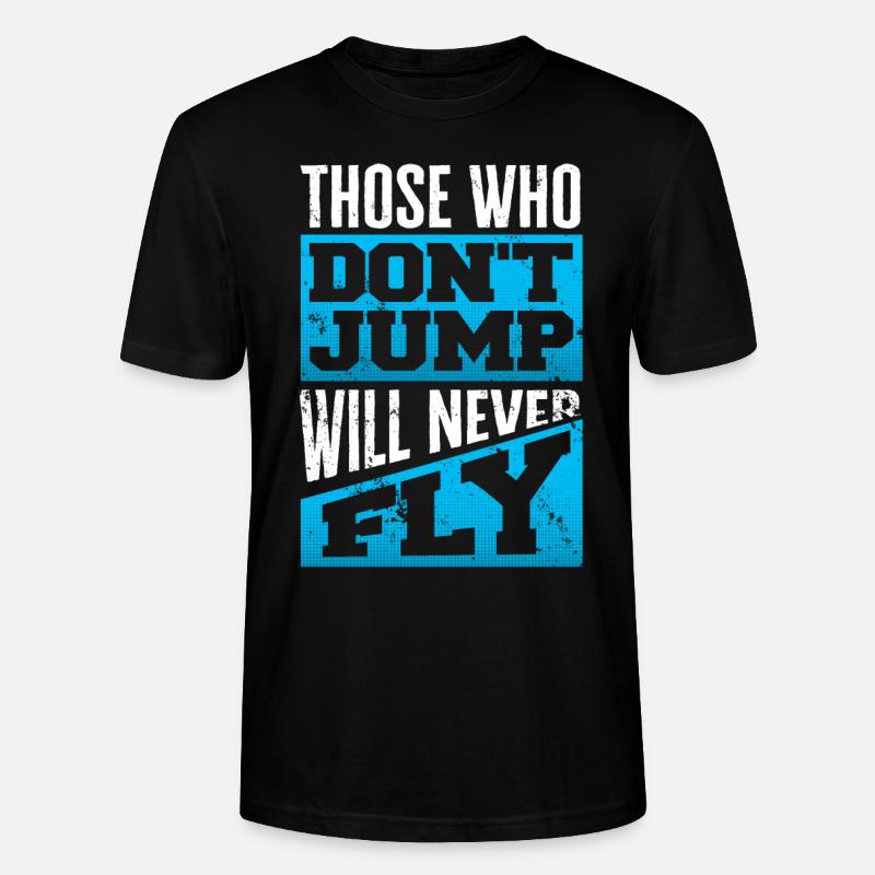 Parachutisme, Parachutisme - T-shirt bio CRAFTER Stanley Stella Unisexe - noir