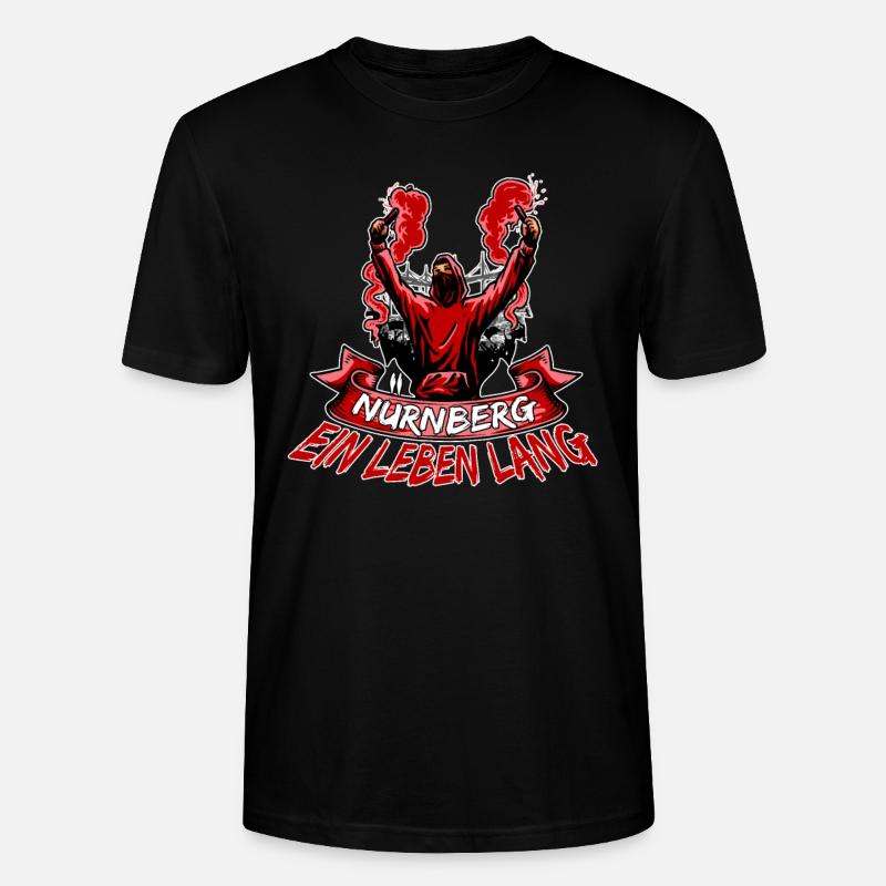 Nürnberg ein Leben lang - Stanley/Stella Unisex Bio-T-Shirt CRAFTER - Schwarz