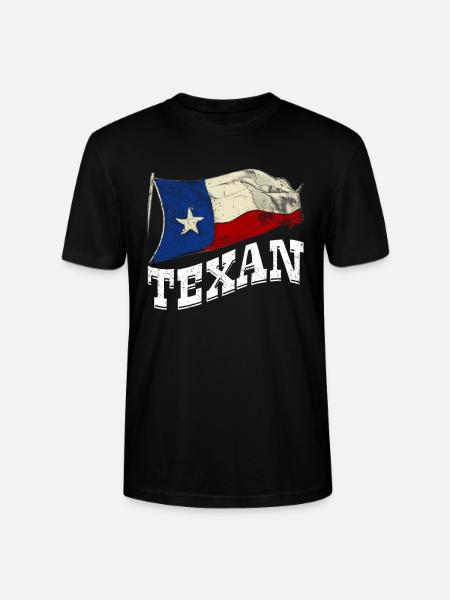 Texan Sayings Texas Pride - Stanley/Stella CRAFTER Unisex Organic T-Shirt - black