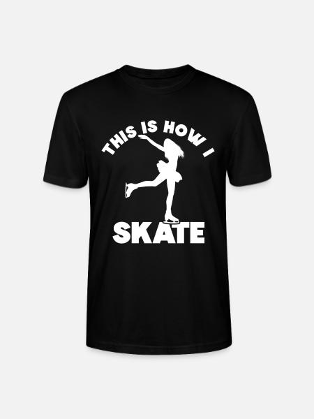 Patinage - T-shirt bio CRAFTER Stanley Stella Unisexe - noir