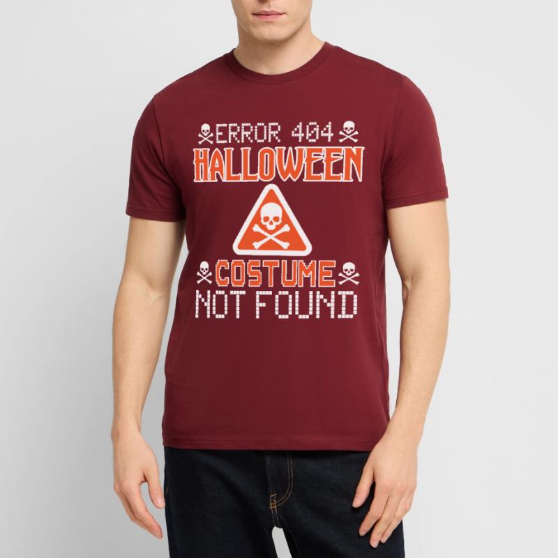 Error 404 Costume Not Found Halloween Coding Stanley/Stella CRAFTER Unisex Organic T-Shirt