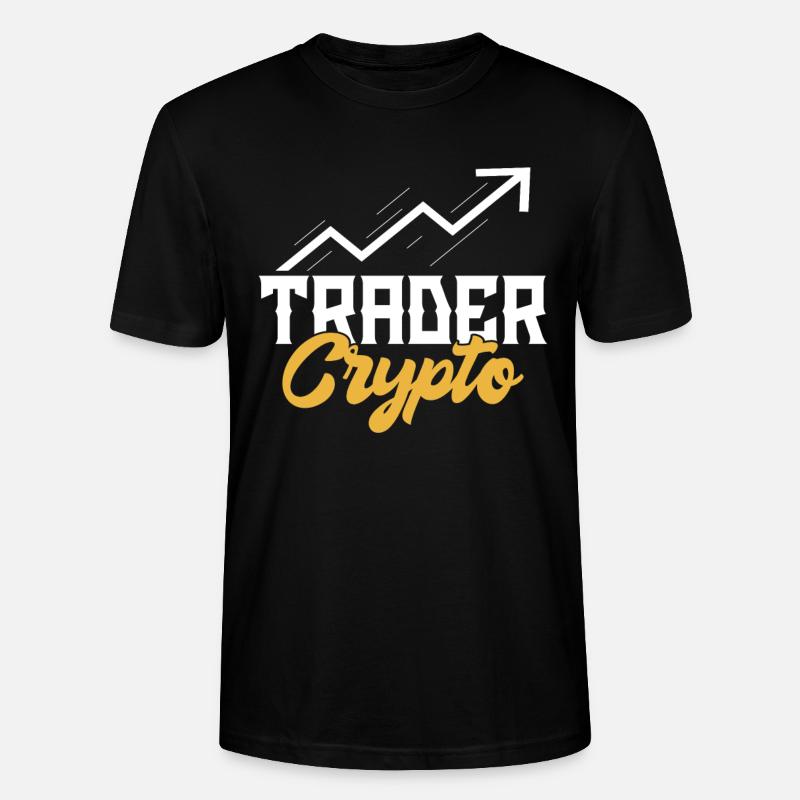 Trader Krypto Traden Crypto Trading - Stanley/Stella Unisex Bio-T-Shirt CRAFTER - Schwarz