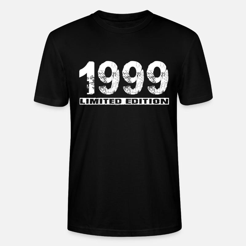Édition limitée 1999 - T-shirt bio CRAFTER Stanley Stella Unisexe - noir