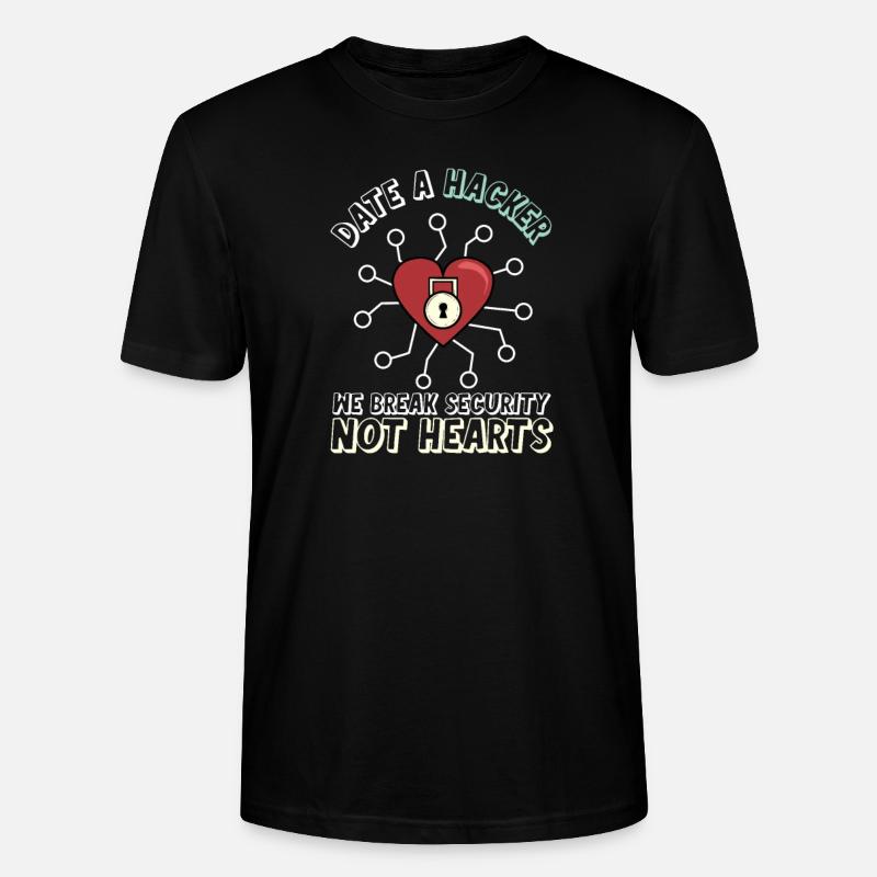 Hacker Programmierer Entwickler Informatik - Stanley/Stella Unisex Bio-T-Shirt CRAFTER - Schwarz
