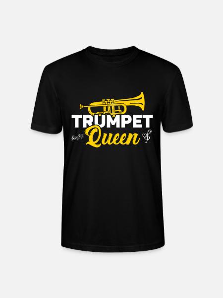 Trumpet - Stanley/Stella CRAFTER Unisex Organic T-Shirt - black