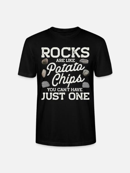 Rock Collecting Geology Geologist - Stanley/Stella CRAFTER Unisex Organic T-Shirt - black