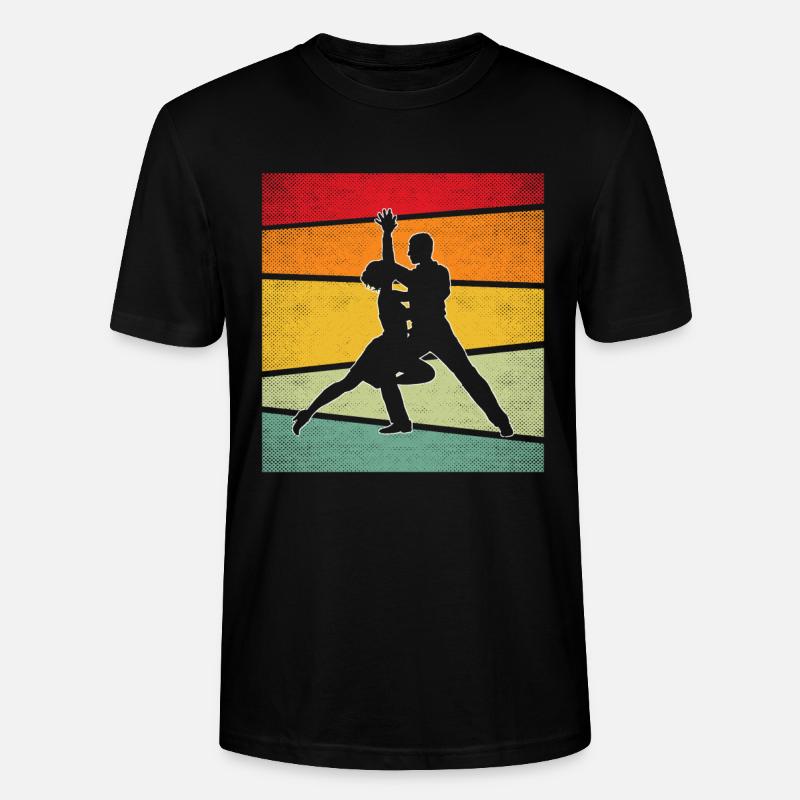 Danse Rétro - T-shirt bio CRAFTER Stanley Stella Unisexe - noir