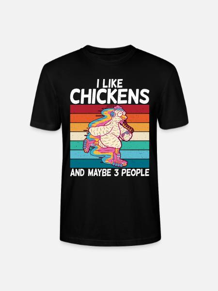Chicken Gifts Chicken Owner - Stanley/Stella CRAFTER Unisex Organic T-Shirt - black